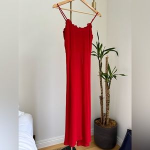 Reformation / Red Dress / Size 2